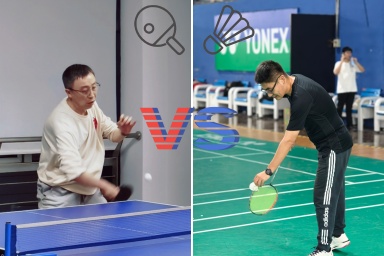 挥拍展风采 拼搏聚合力——众齐软件乒羽赛圆满落幕